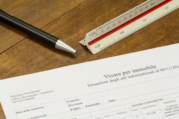 visura catastale di un immobile di proprieta