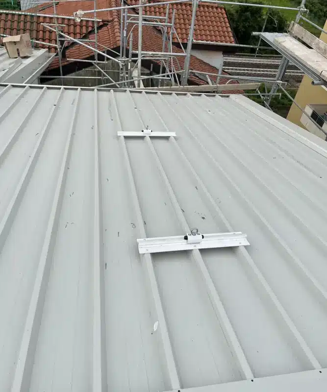 installazione linee vita tetto casa