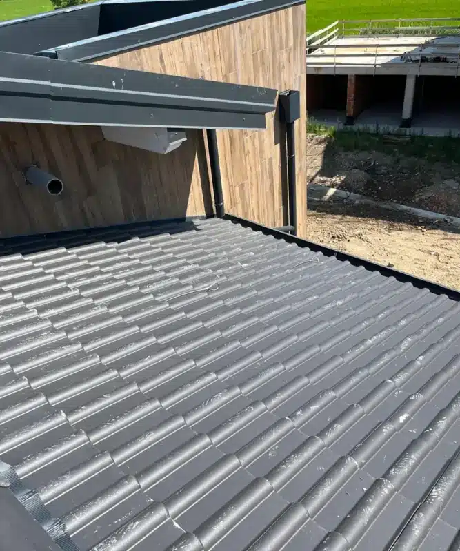 installazione linee vita tetto villa