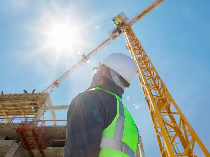 Parapetti provvisori e gru di cantiere: verifiche e certificazioni indispensabili per lavorare in sicurezza